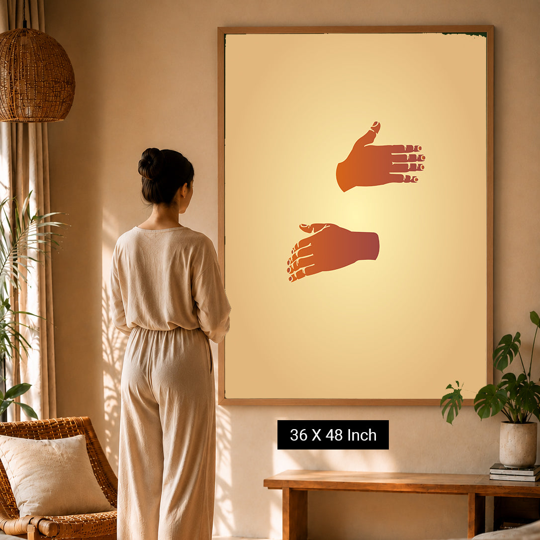 therapeutic artwork for emotional balance interiors