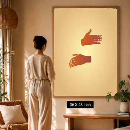 therapeutic artwork for emotional balance interiors