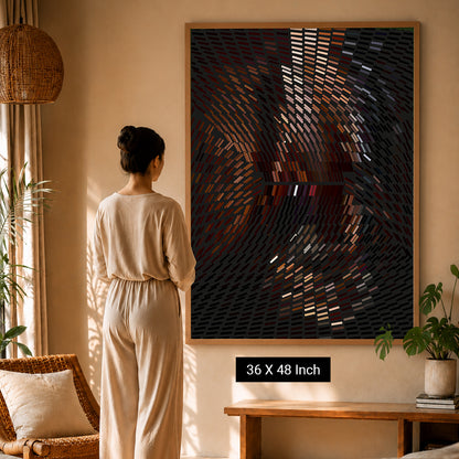 Meditation room artwork for calm energy