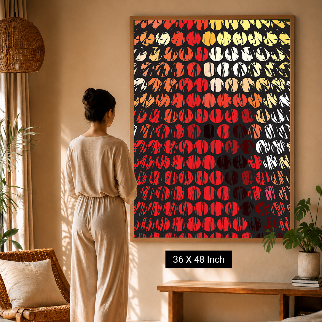 relaxing canvas art for therapy clinic interiors