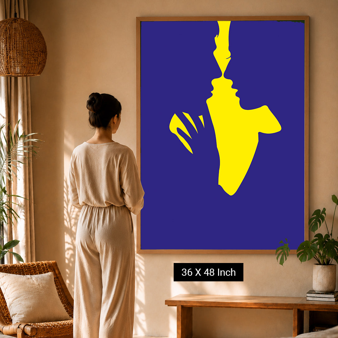 Yoga Studio Wall Art Large-Scale Symmetry Prints