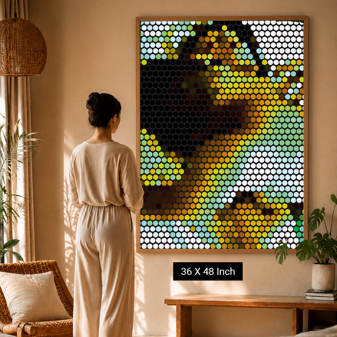 meditation inspired wall art for yoga rooms