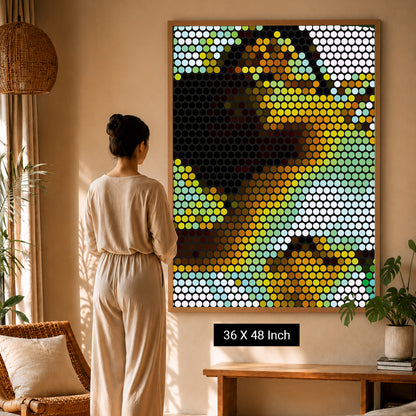 meditation inspired wall art for yoga rooms