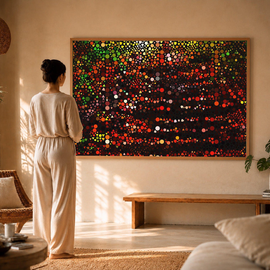 calming artwork for therapy room wellness center and peaceful office decor