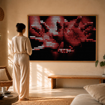 Indian healing artwork for relaxing bedroom walls