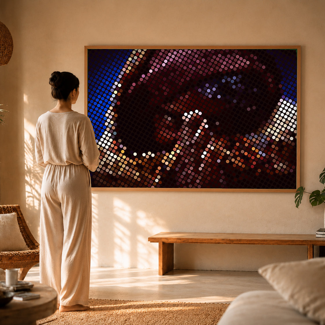 handcrafted luxury paintings for warm cozy homes