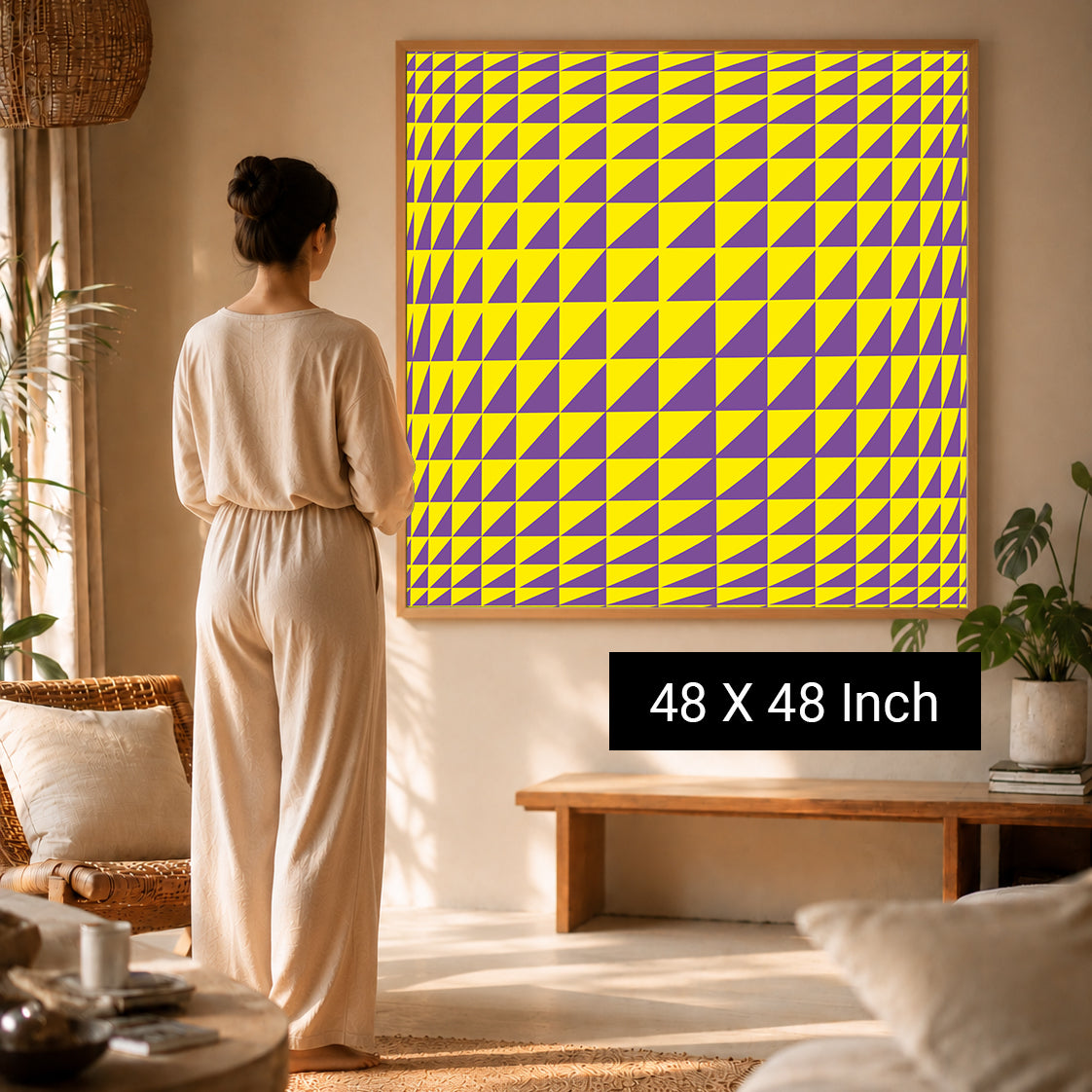 Tranquil Waves Motion Perception Canvas | Available in Paper, Canvas, Unframed & Ready-to-Hang