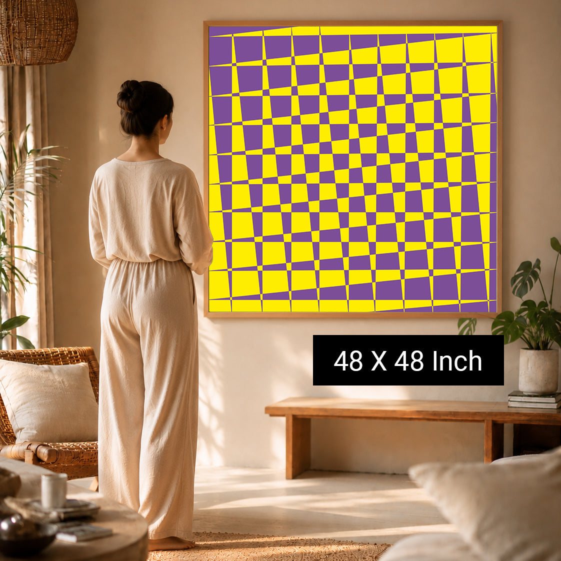 Inner Harmony 3D Spiral Illusion Canvas | Available in Paper, Canvas, Unframed & Ready-to-Hang