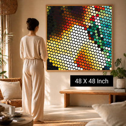 peaceful bedroom wall artwork for emotional balance and comfort