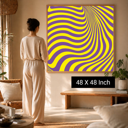 Mood-Boosting Night Light & Art Therapy Decor | Available in Paper, Canvas, Unframed & Ready-to-Hang