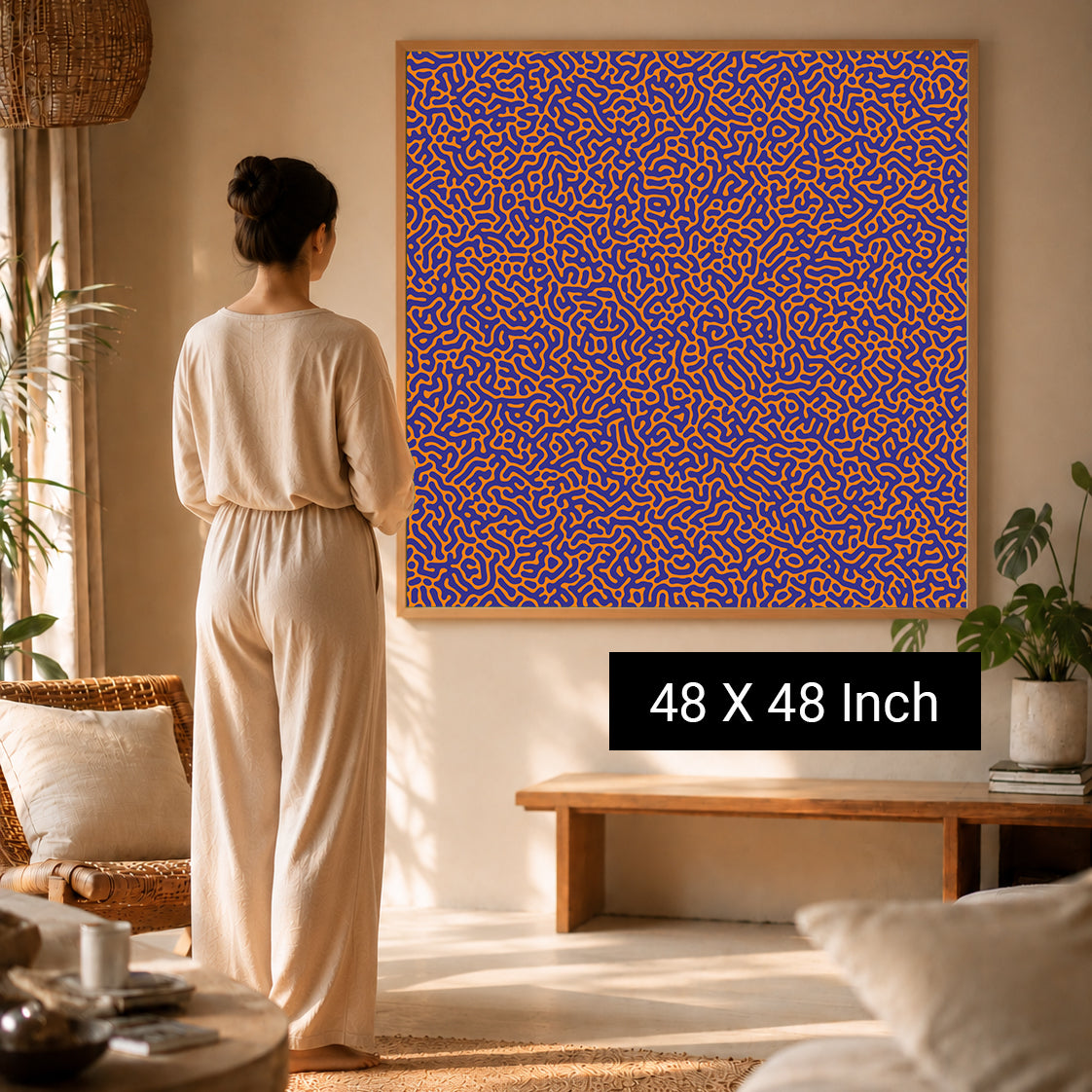 soothing wellness artwork for stress relief homes