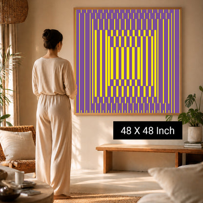 Ambient Illusion Decor for Mindfulness Spaces | Available in Paper, Canvas, Unframed & Ready-to-Hang