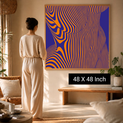 calming symmetrical wall art for trauma informed therapy spaces