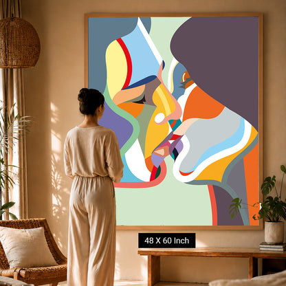 calming wall frames for emotional healing spaces