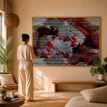 spiritual home decor painting for calming energy and emotional wellness