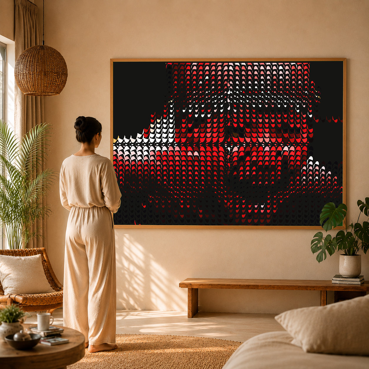 healing wall artwork for yoga lovers and mindfulness inspired interiors