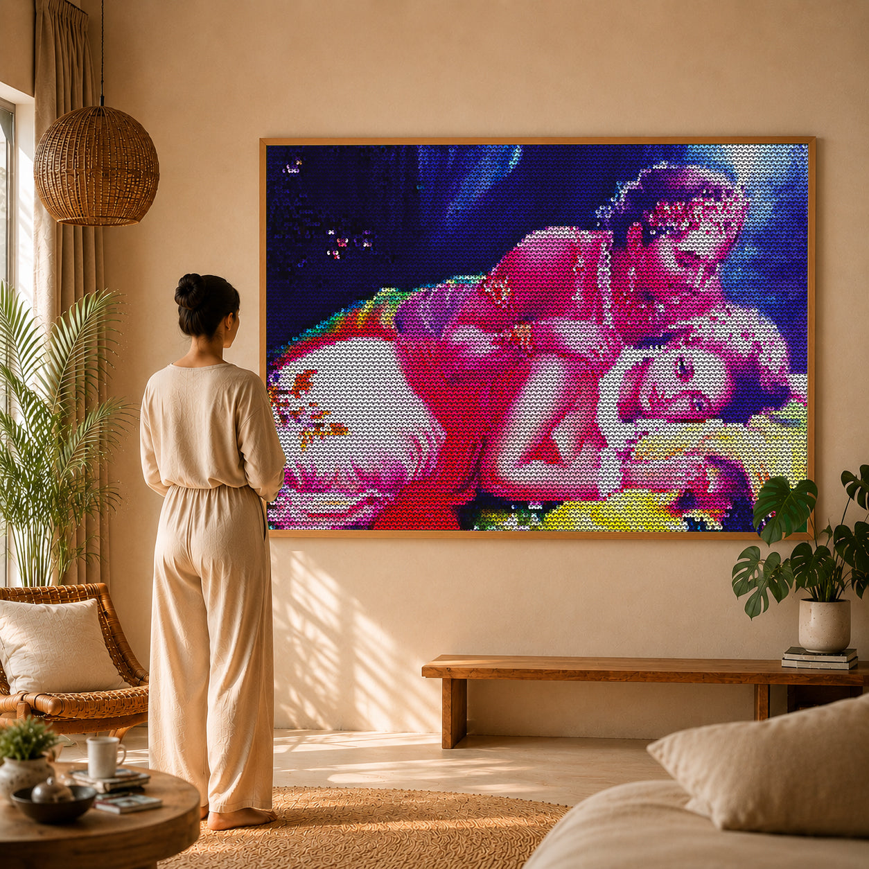 cozy aesthetic paintings for peaceful home interiors