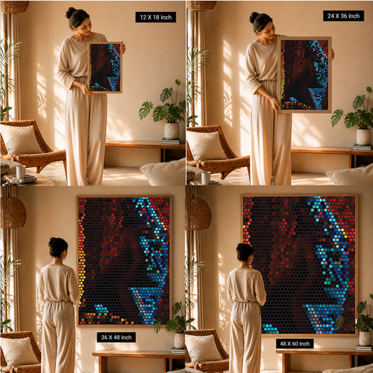 Symmetry Art Print – Therapeutic Wall Decor for Counseling & Therapy Rooms