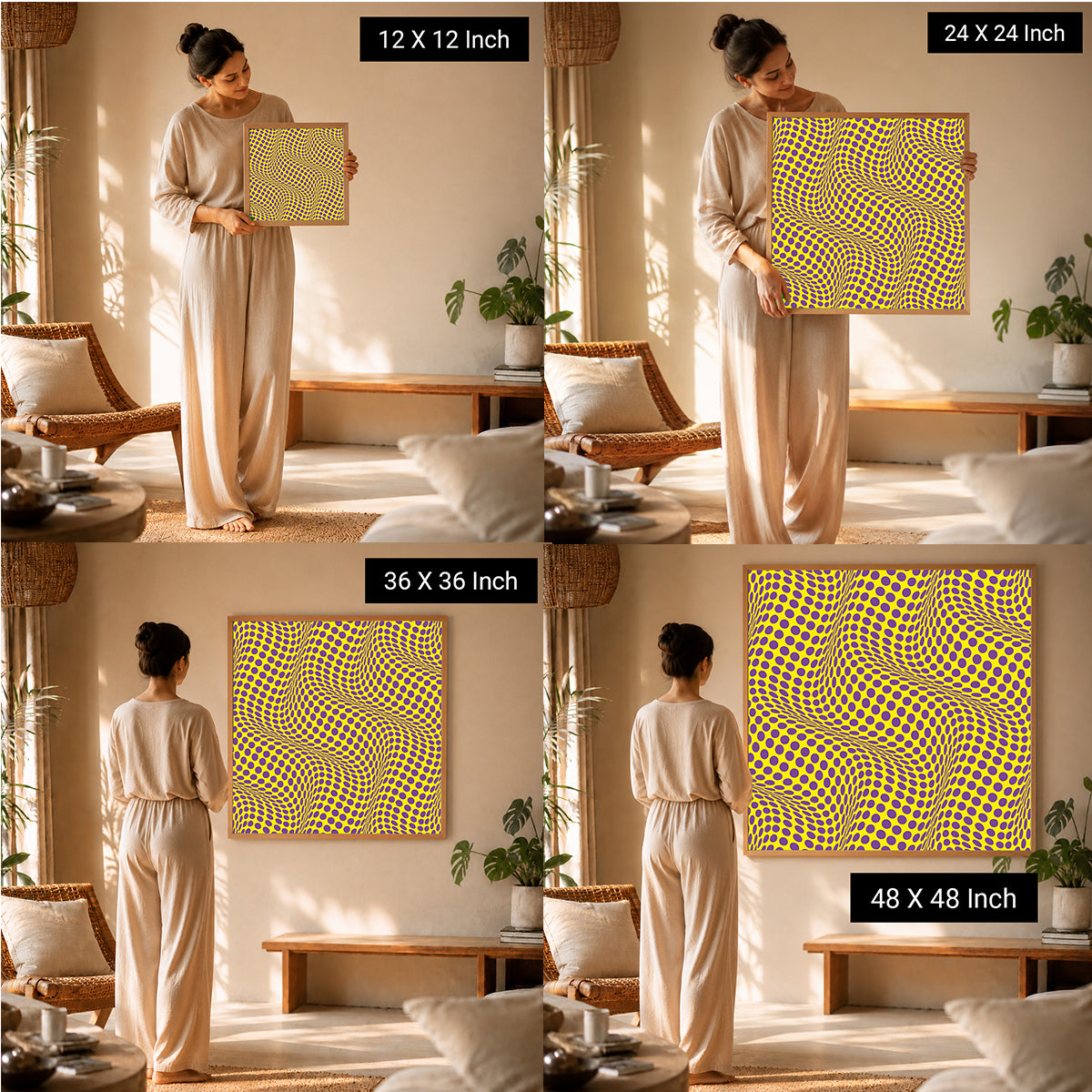 luxury mindfulness artwork for modern wellness spaces