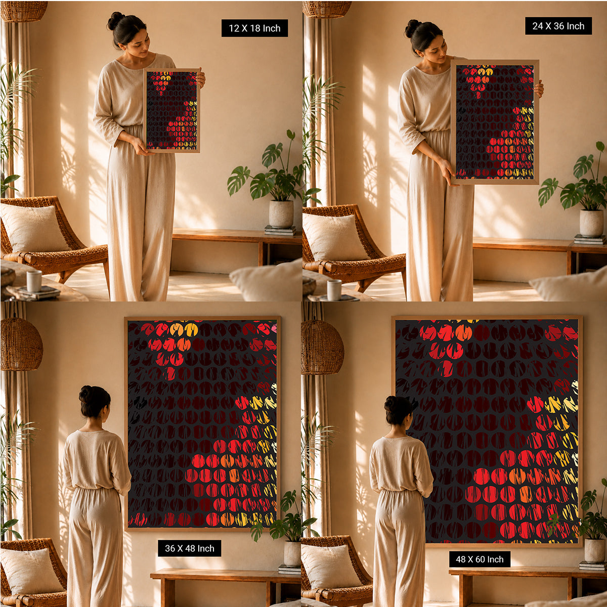 peaceful indian wall decor for wellness homes