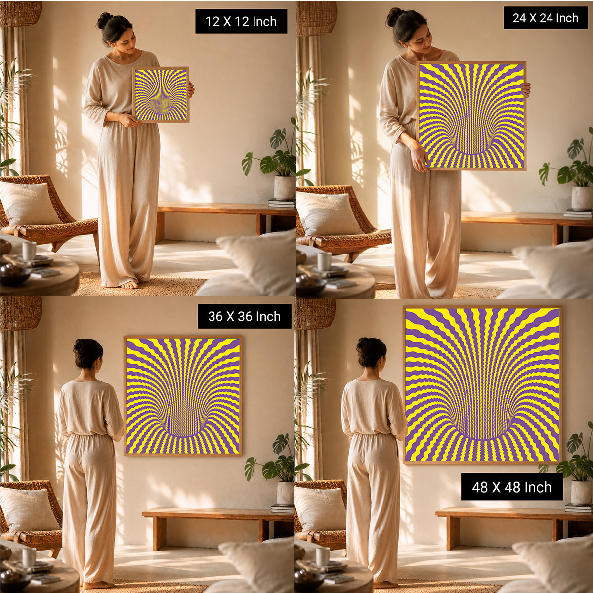 Stress Relief Canvas Print for Living Room & Office | Available in Paper, Canvas, Unframed & Ready-to-Hang