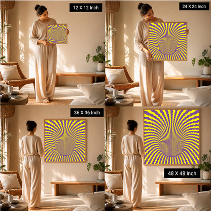 Stress Relief Canvas Print for Living Room & Office | Available in Paper, Canvas, Unframed & Ready-to-Hang