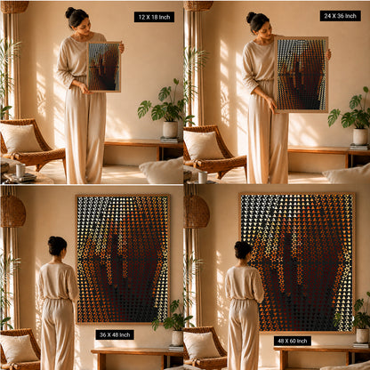 emotional wellness paintings for therapy rooms