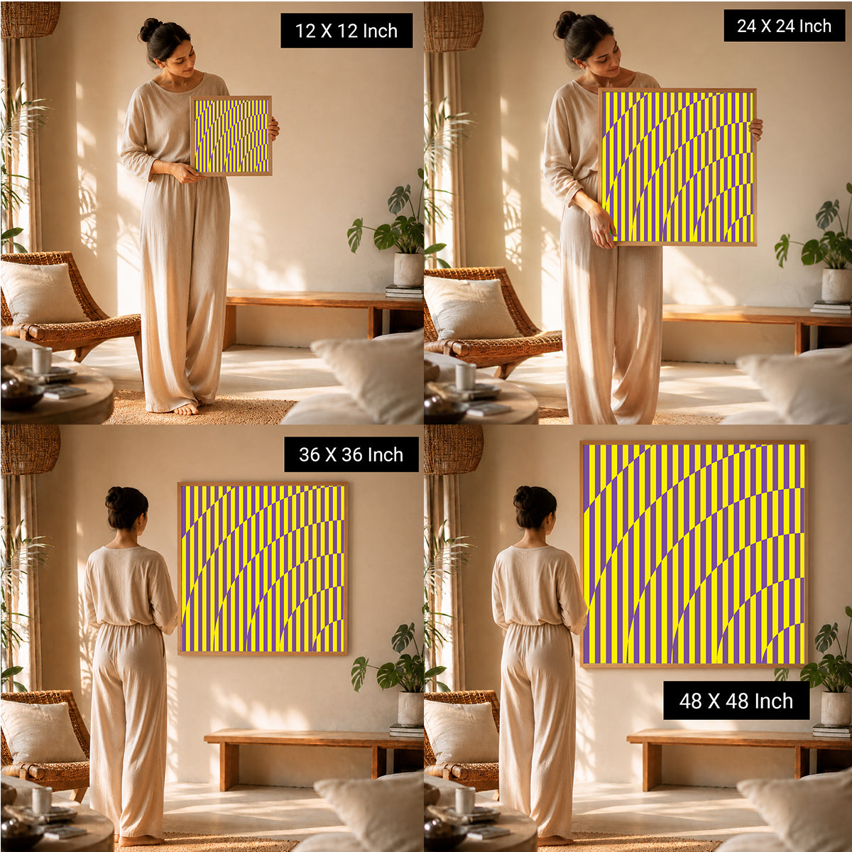 Cosmic Abyss Depth Perception Canvas Print | Available in Paper, Canvas, Unframed & Ready-to-Hang