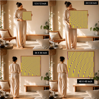 Cosmic Abyss Depth Perception Canvas Print | Available in Paper, Canvas, Unframed & Ready-to-Hang