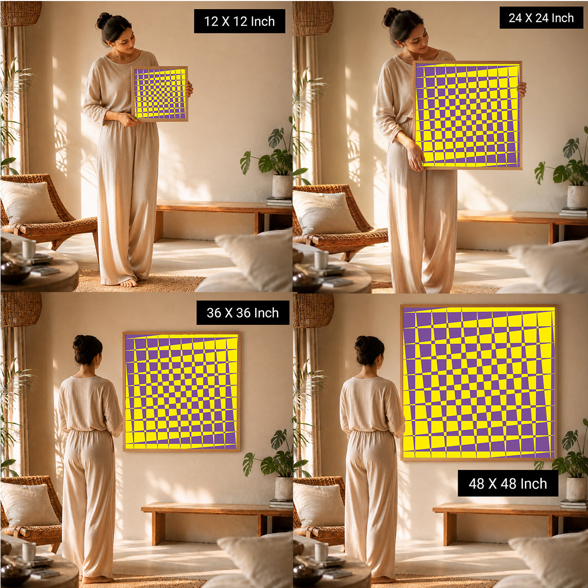 Inner Harmony 3D Spiral Illusion Canvas | Available in Paper, Canvas, Unframed & Ready-to-Hang