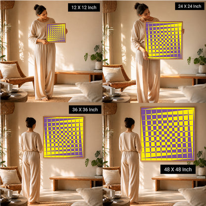 Inner Harmony 3D Spiral Illusion Canvas | Available in Paper, Canvas, Unframed & Ready-to-Hang