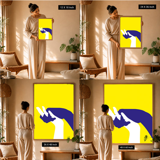 Therapeutic Dot Art Prints — Professional Clinic Wall Art