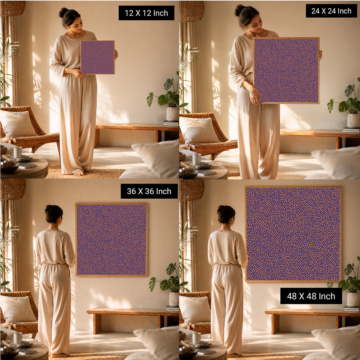 luxury therapeutic wall decor for mindful interiors