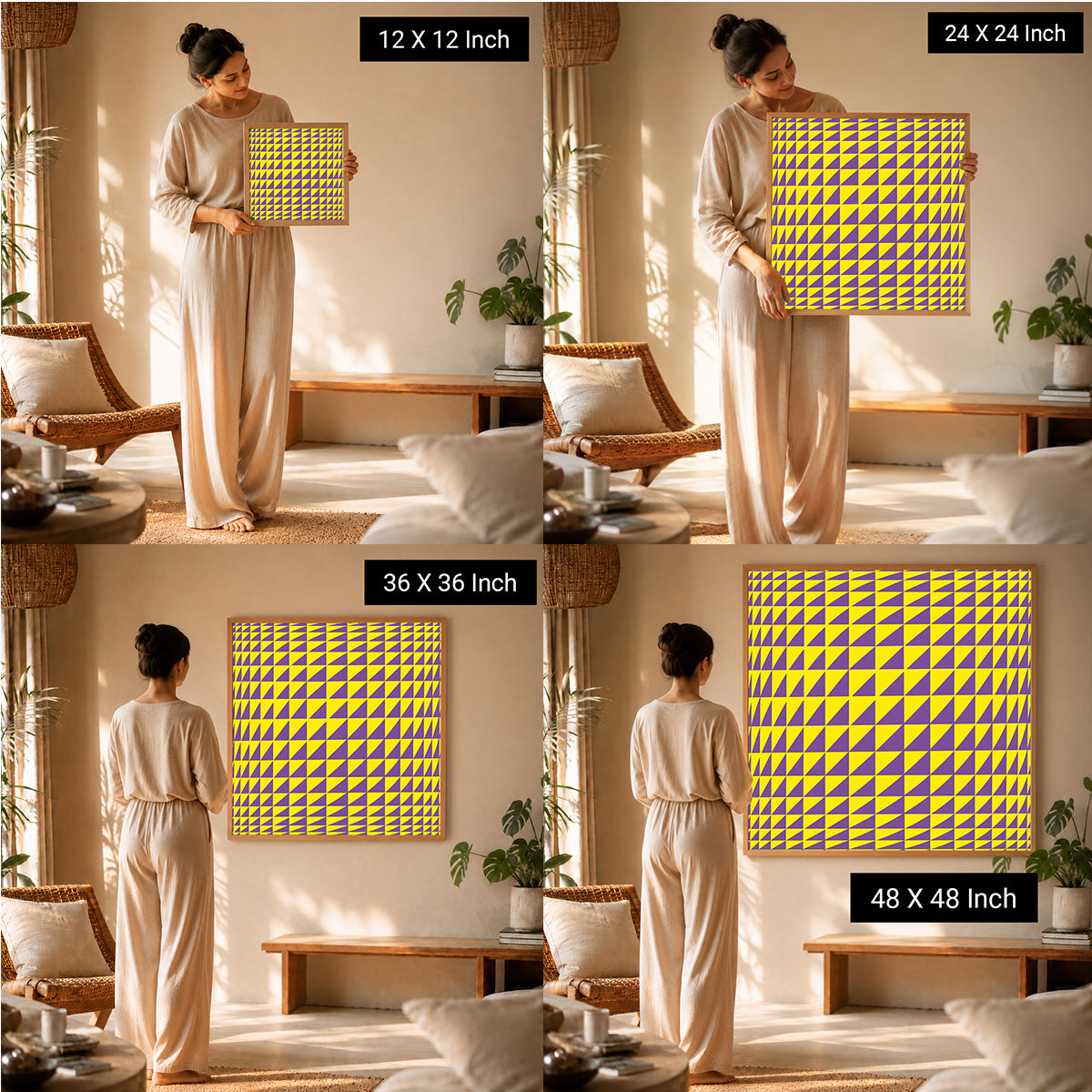 Tranquil Waves Motion Perception Canvas | Available in Paper, Canvas, Unframed & Ready-to-Hang