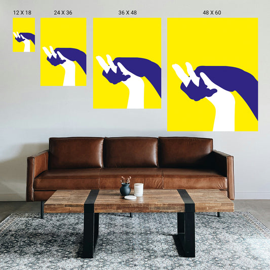 Therapeutic illusion wall art for home and office