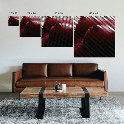 Illusion pattern artwork for relaxation and focus