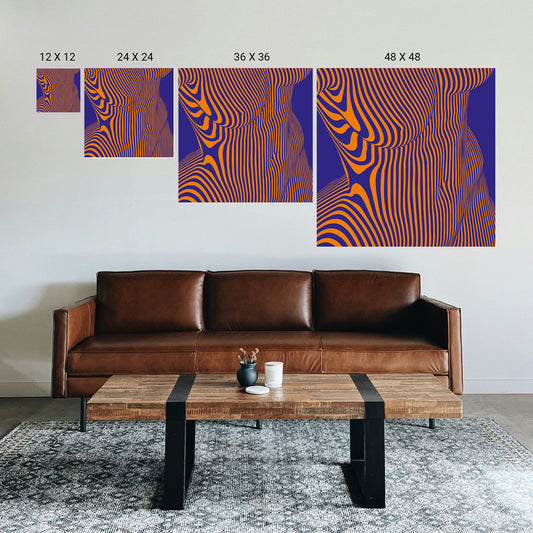 Therapeutic wall art for calm and balanced lifestyle