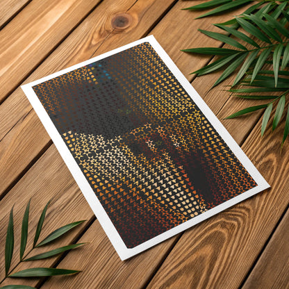 Sacred Feminine Form – Modern Abstract Wall Art | Paper, Canvas, Unframed & Ready-to-Hang
