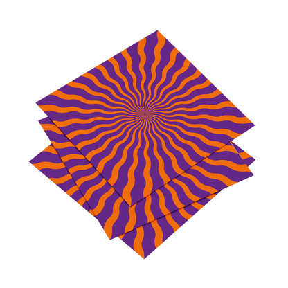 Calming abstract illusion print for modern decor