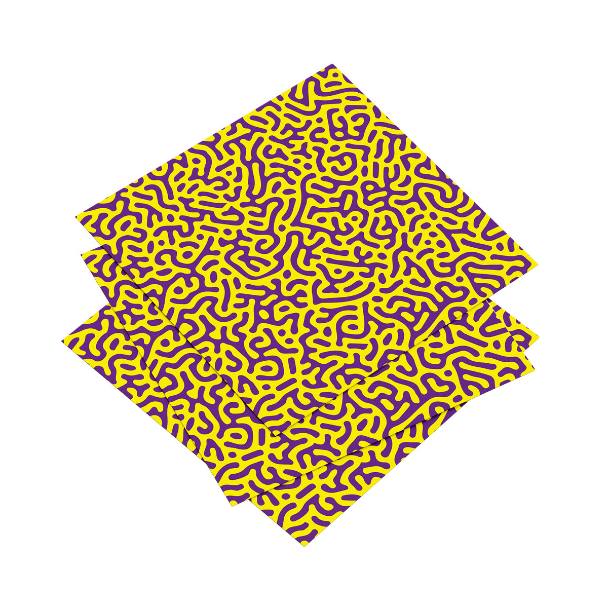 Unframed therapeutic print laid flat on a table showing paper texture.