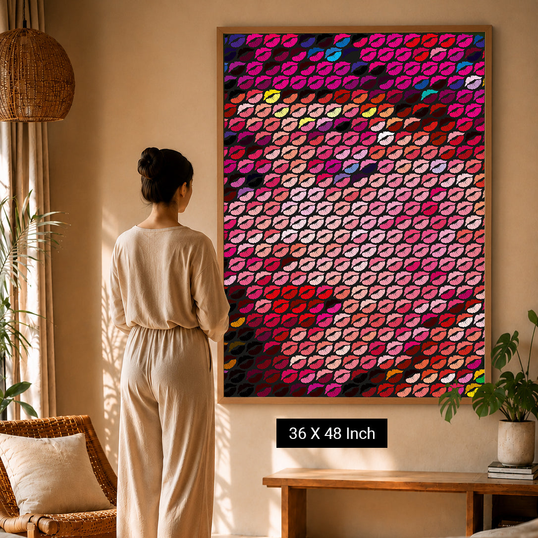 Modern therapeutic wall decor for commercial interior design