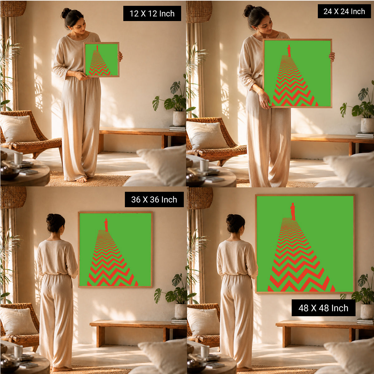 calming canvas wall decor for emotional healing and mindfulness