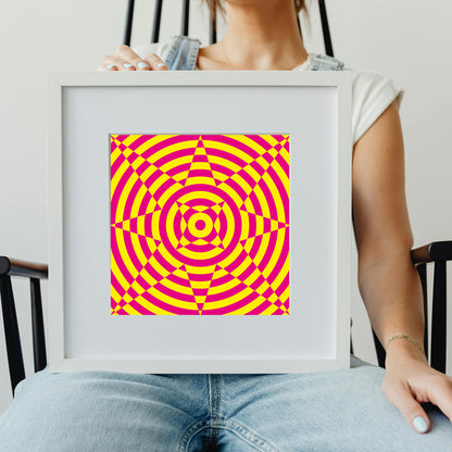 Color psychology canvas print using low-saturation calming hues