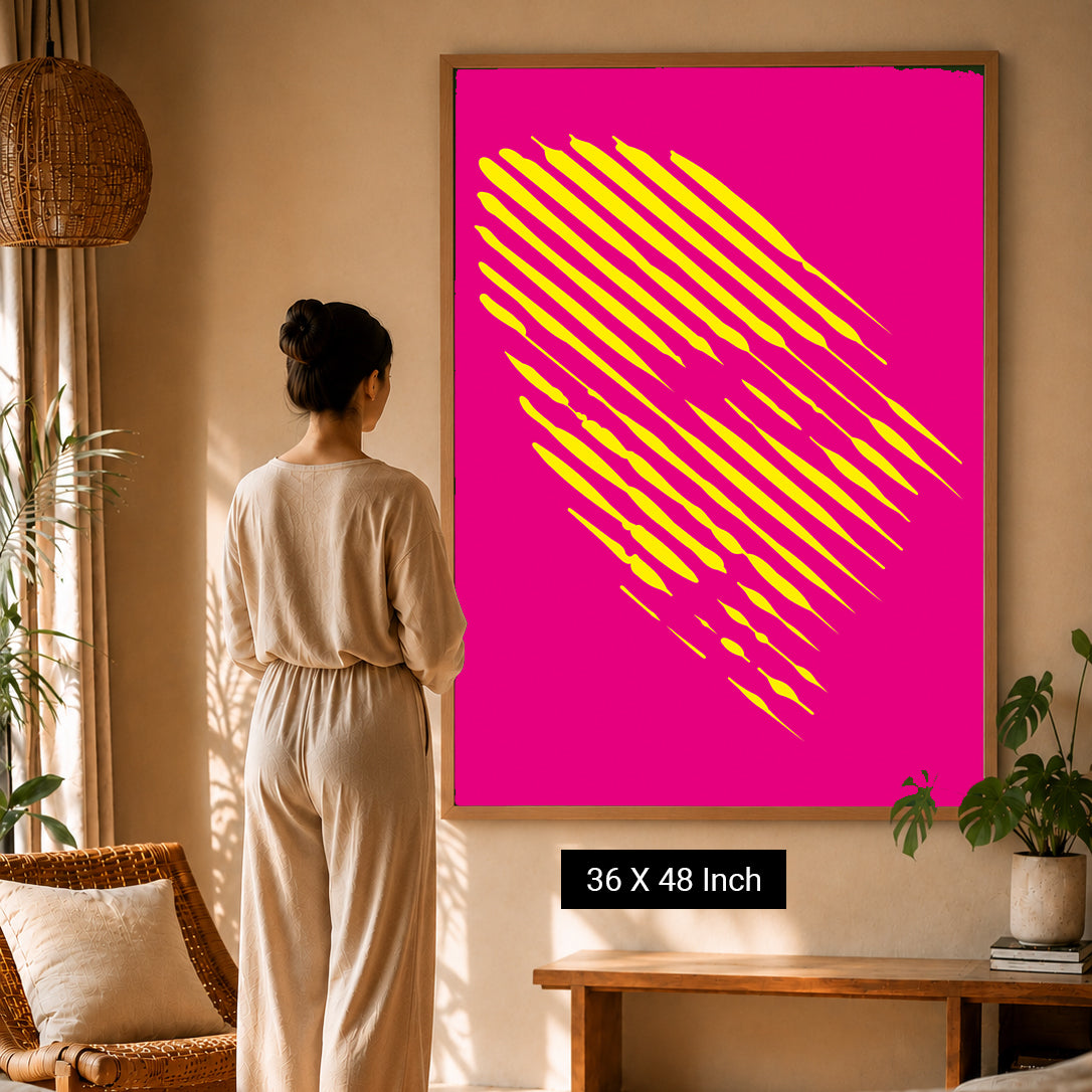 Executive lounge calming art print for high-level relaxation