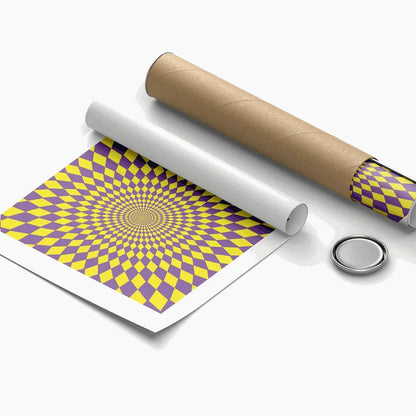 Ilu Art Therapy mindfulness meditation print for visual focus