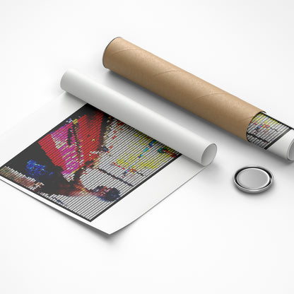 Mindful calm corner visual print for elementary school classrooms