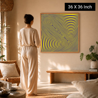 Minimalist aura gradient poster for holistic mental health spaces