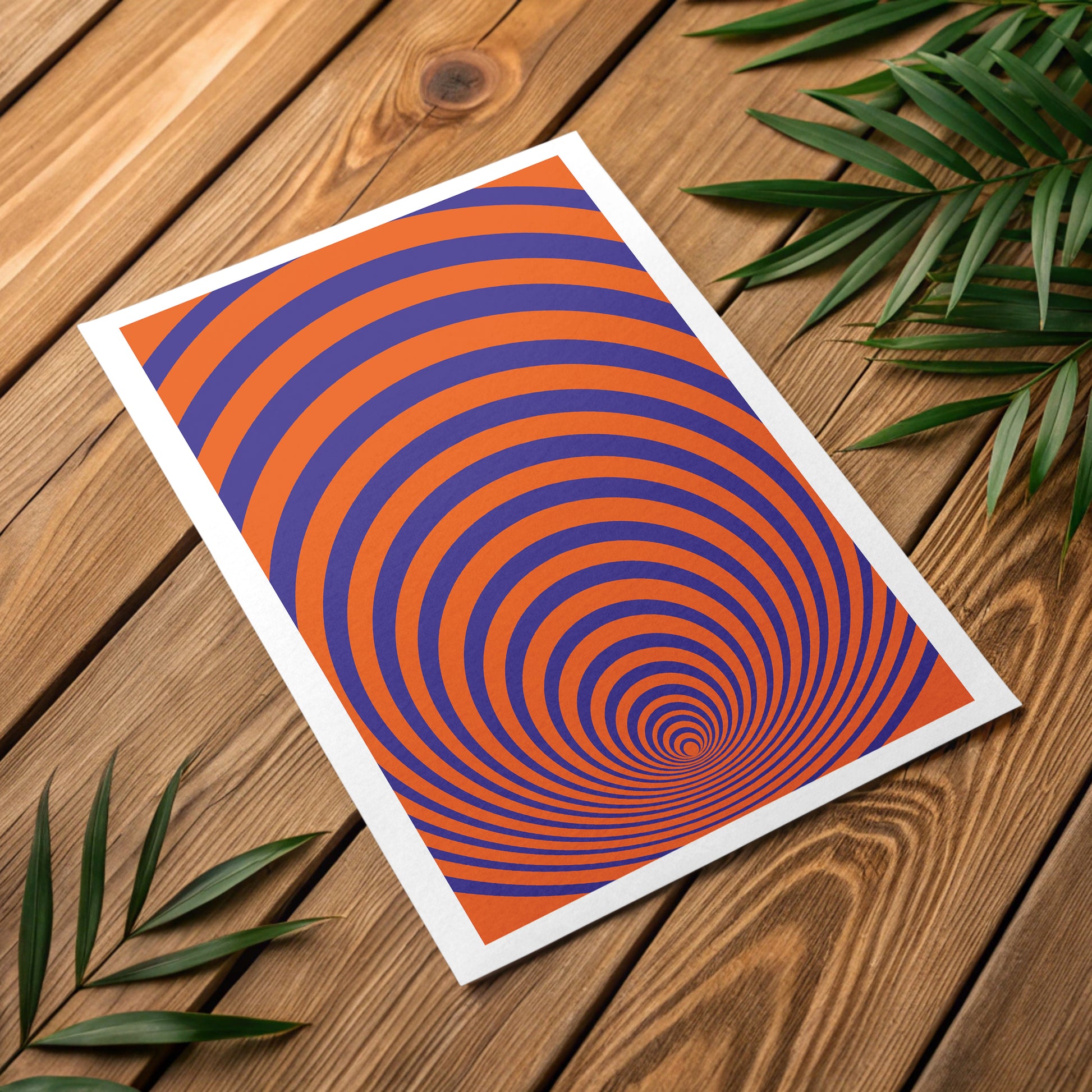 Minimalist line wave art print for peaceful spatial flow