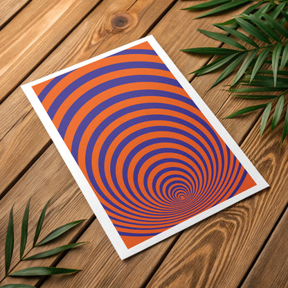 Minimalist line wave art print for peaceful spatial flow