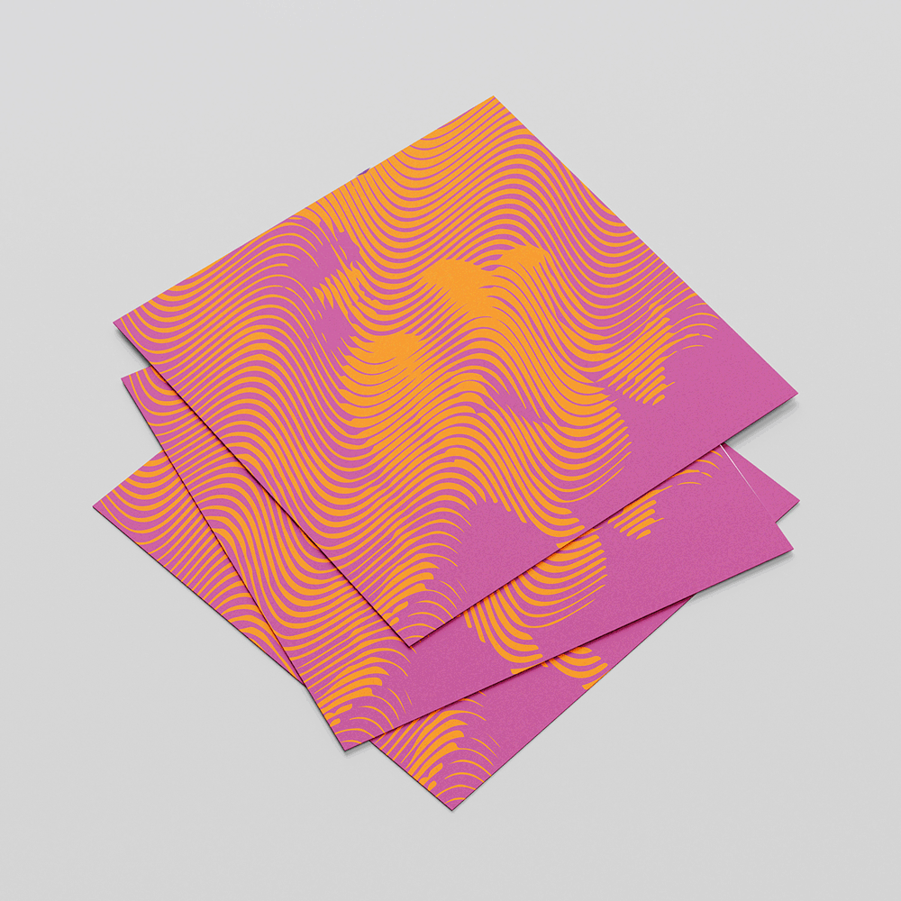 Minimalist visual art print for creating a peaceful home sanctuary